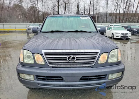 2005 Lexus Lx 470 Base from USA, damaged, VIN JTJHT00WX54001698
